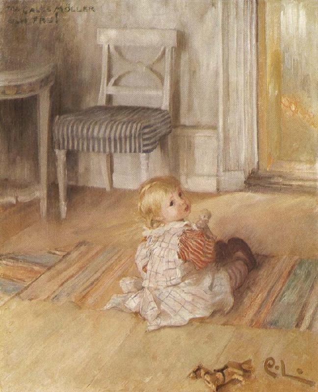 Carl Larsson Pontus on the Floor